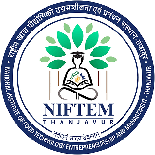 National Institute of Food Technology, Entrepreneurship and Management Logo