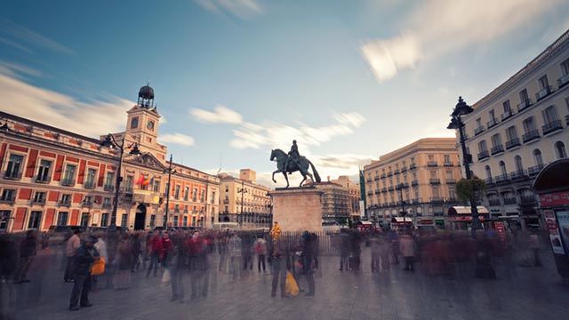 Spain Madrid Spotlight 2