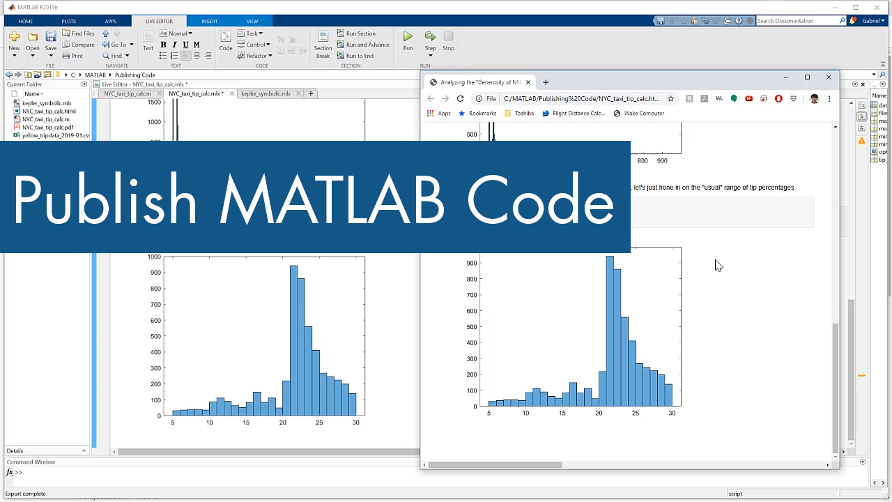 how-to-publish-matlab-code-video-matlab