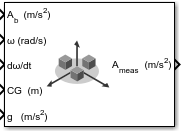 Three-axis Accelerometer block