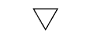Sample of downward-pointing triangle marker