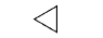 Sample of left-pointing triangle marker