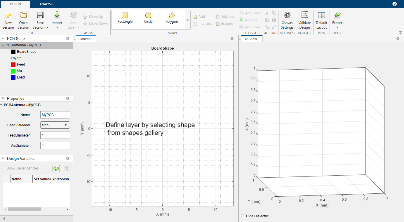 PCB Antenna Designer app