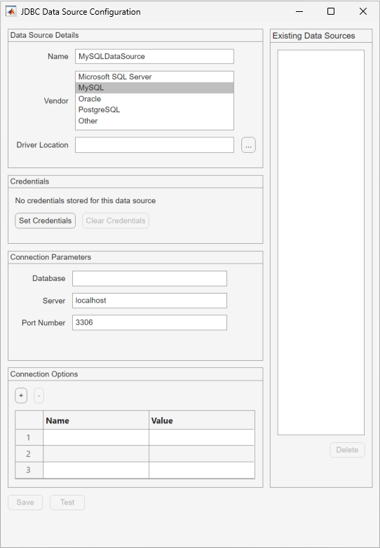 Mysql Jdbc For Windows Matlab And Simulink Mathworks India 7129