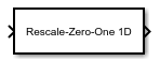 Rescale-Zero-One 1D block