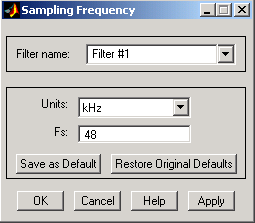 matlab using filter from filter designer