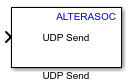 UDP Send block