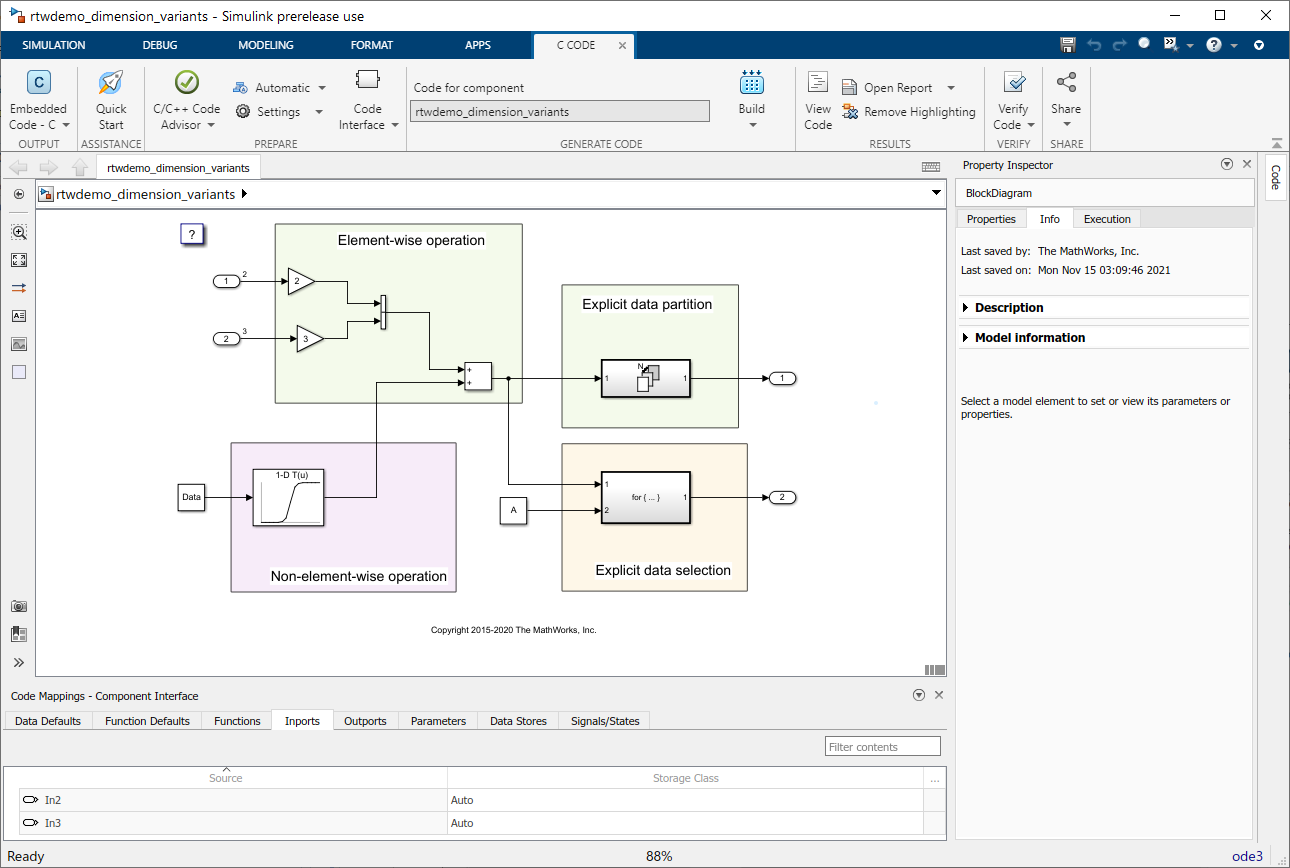 Embedded Coder app.