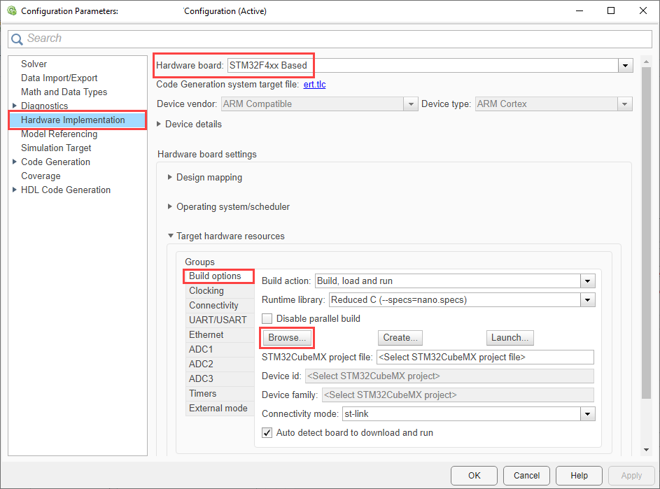 Configuration Parameters