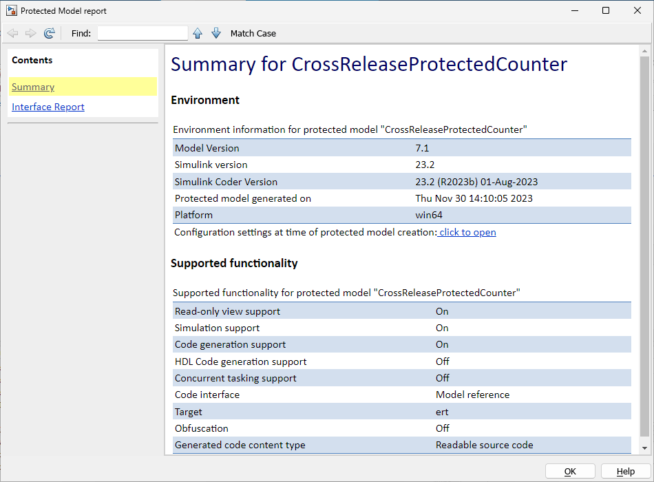 CrossReleaseProtectedModelReport.png