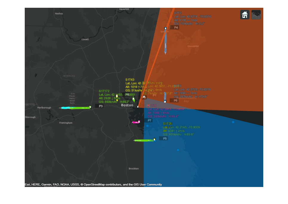 Track Heterogeneous Aircraft using Heterogeneous Sensors