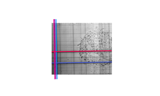 Detect Lines Using Radon Transform