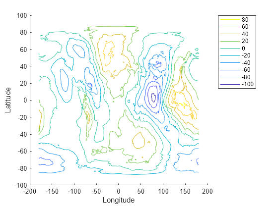 Project D Contour Plot Of Map Data Matlab Contourm Mathworks India