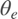 ${\theta _e}$