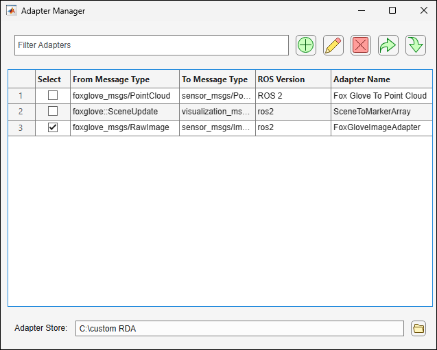 Adapter to convert image data published as foxglove_msgs/RawImage into the standard sensor_msgs/Image message type