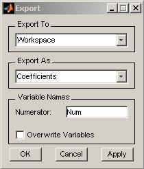 matlab filter designer not working