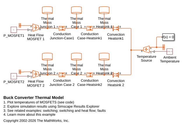 Buck Converter Thermal Model