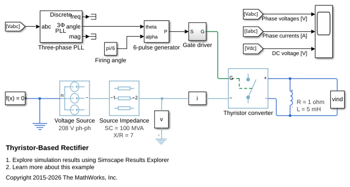 Thyristor-Based Rectifier