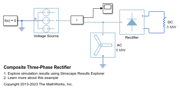 Composite Three-Phase Rectifier