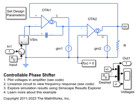 Controllable Phase Shifter