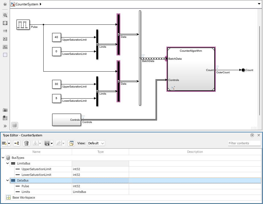 Specify Bus Properties at Component Interfaces