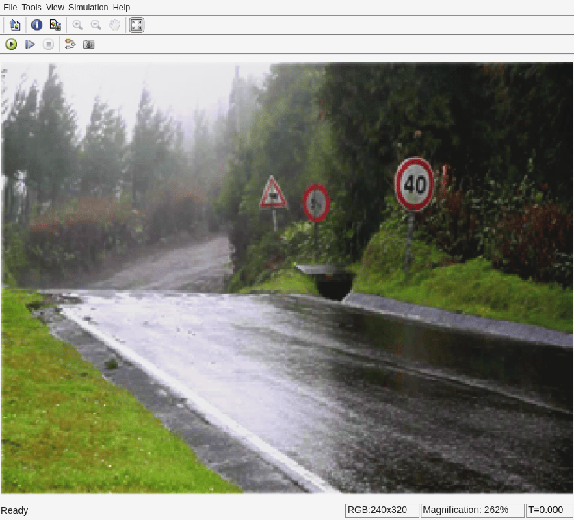 Figure ModifiedImage contains an axes object and other objects of type uiflowcontainer, uimenu, uitoolbar. The hidden axes object contains an object of type image.