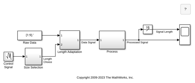 Variable-Size Signal Length Adaptation