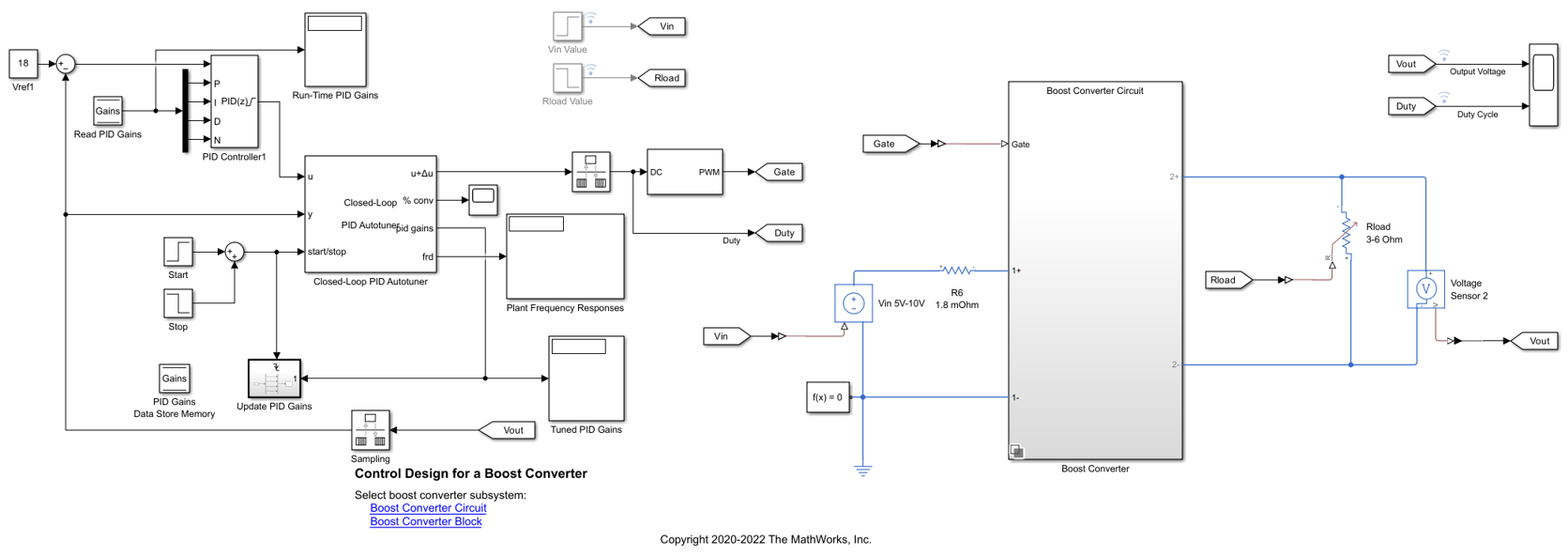 Real-Time Controller - MATLAB & Simulink