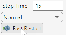 Fast Restart is selected