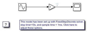 Apply Simulink Real-Time Model Template to Create Real-Time Application