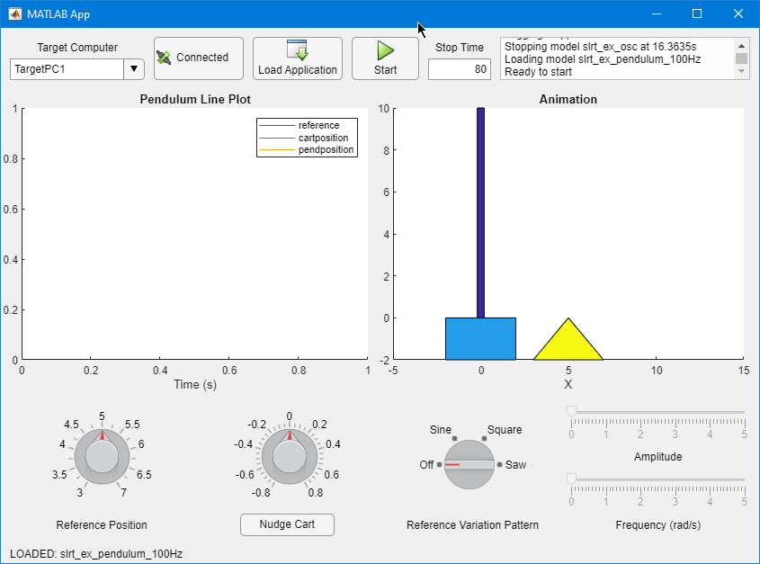 Add App Designer App to Inverted Pendulum Model