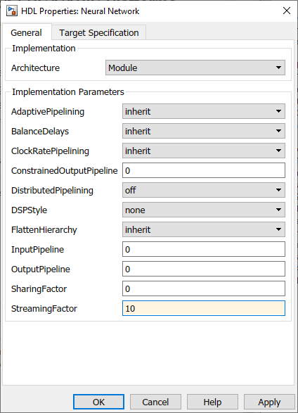 HDL Block Properties