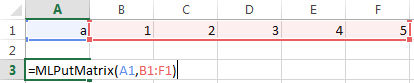 Worksheet cell A3 contains the entered text.