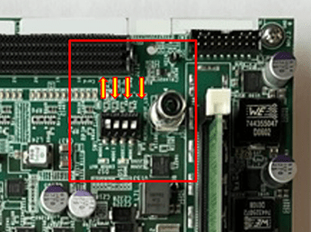 SW1 switch positions on the Versal VCK190 board