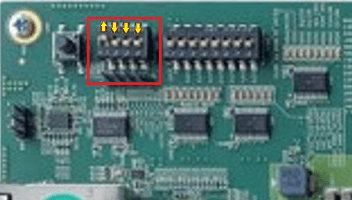 SW6 switch positions on the ZCU111 board