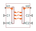 E-NTU Heat Transfer block