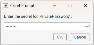 password prompt for OPC UA certificate password