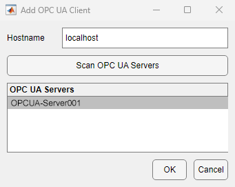 Scan OPC UA Servers