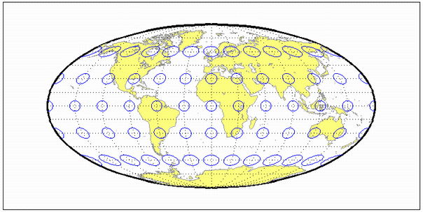 World map using Apianus 2 projection