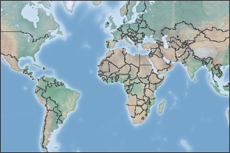 "colorterrain" basemap.