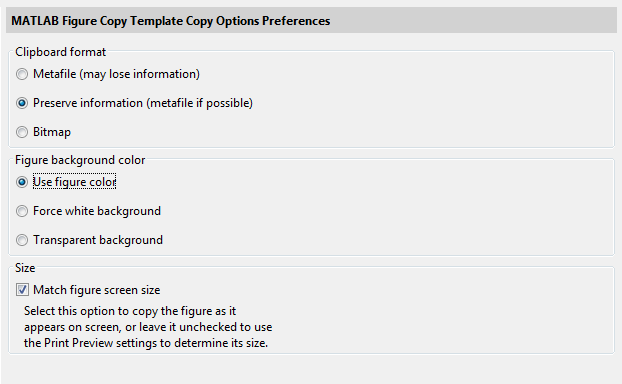 copy matlab text clipboard