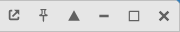 Title bar buttons
