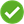 Green check mark symbol