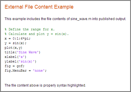 matlab comment symbols