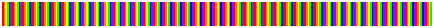 Sample of the prism colormap