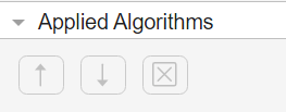 Applied Algorithms pane