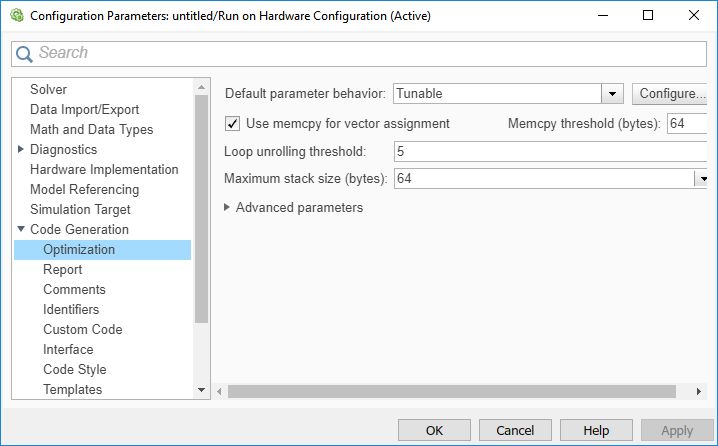 Additional Capabilities with Simulink Coder and Embedded Coder - MATLAB ...