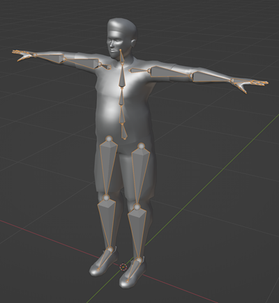 Blender body material