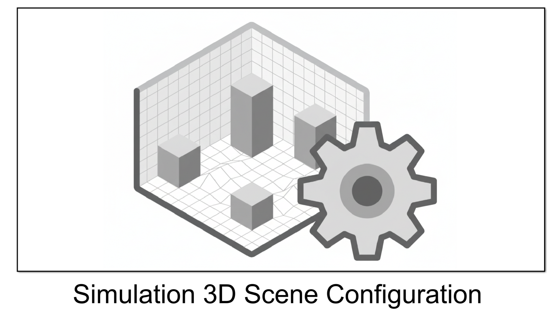 Simulation 3D Scene Configuration block