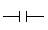 Capacitor symbol